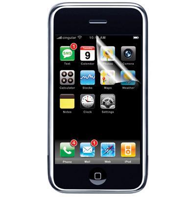 Screen protector for iPhone 3G and 3GS